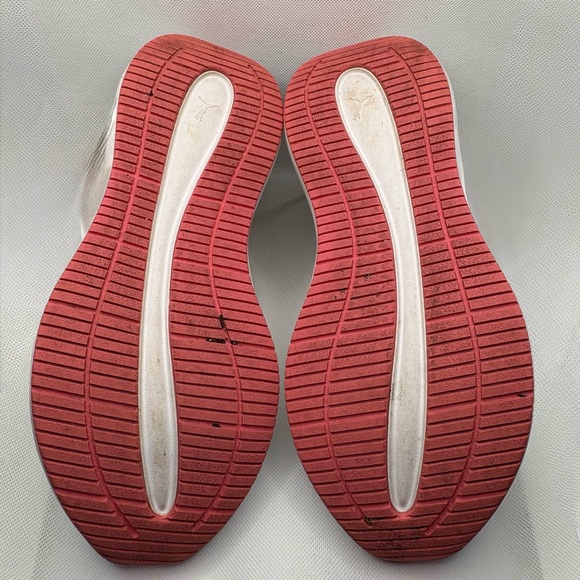 Puma Womens Sneakers - White, Yellow, and Gray - Picture 4 of 8